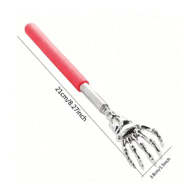 Portable Extendable Stainless Steel Back Scratcher - Image 8