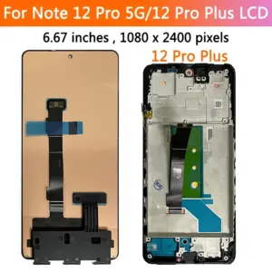 6.7 inches AMOLED Replacement Screen for Xiaomi Redmi Note 12 Pro Plus 14 Sf1a7054a2eed417188a2e8f24cdf37c6e