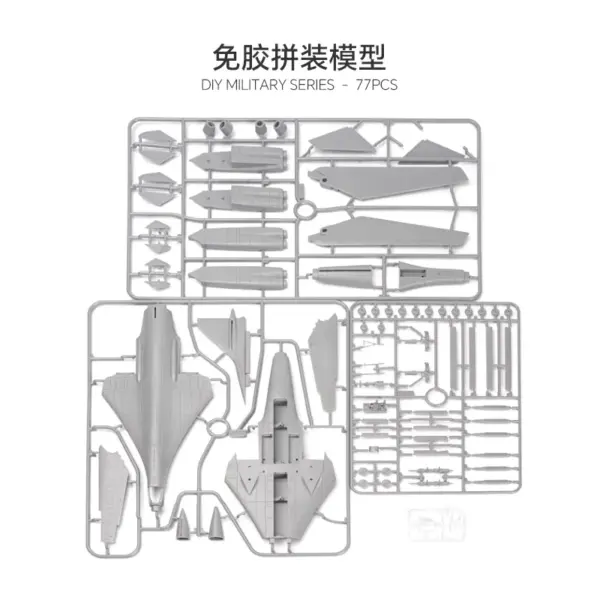 4D 1/144 TU-160 Bomber Model Kit for Collectors - Image 2