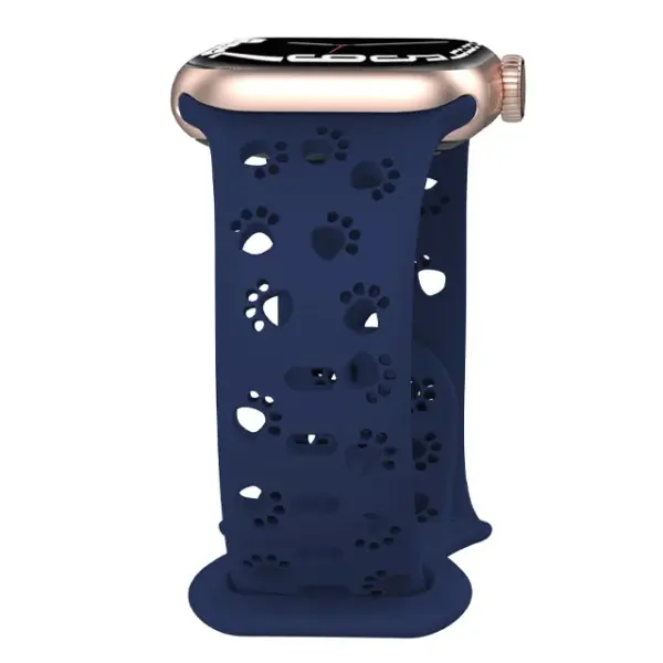 Silicone Watch Strap for Apple Watch Series 5-9 - Image 7