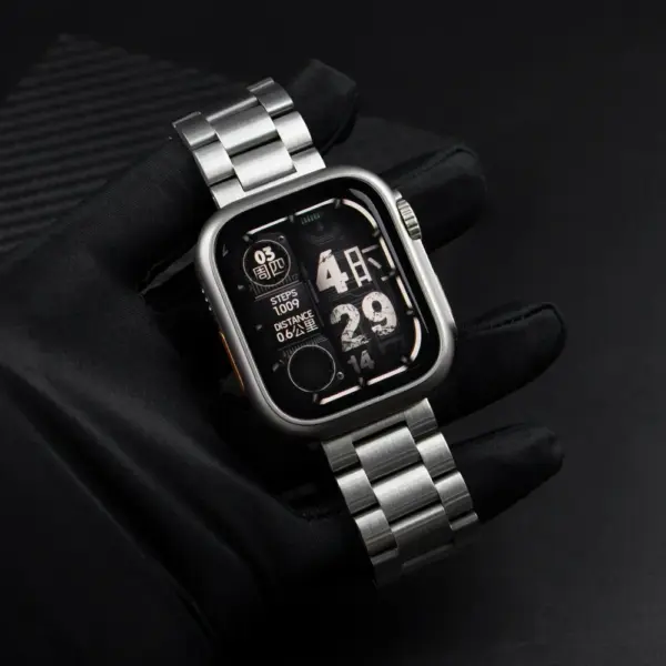 Ultra Glass Case and Band for Apple Watch 44mm - Image 5