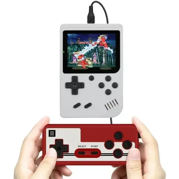 Retro Handheld Video Game Console with 400 Games - Image 7