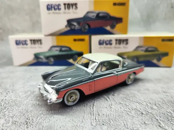 1955 Studebaker Speedster Alloy Model Car - Image 9