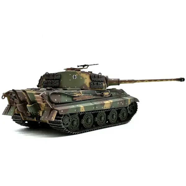 1/72 King Tiger Tank Camouflage Collectible Model - Image 3