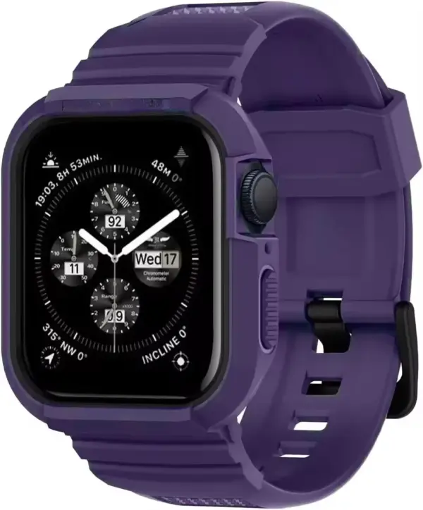 Rugged Carbon Case for Apple Watch Ultra2/9/8/7/6/SE Series 5-9 - Image 11