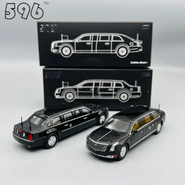 596 1/64 Presidential Limo Alloy Model Car - Image 5