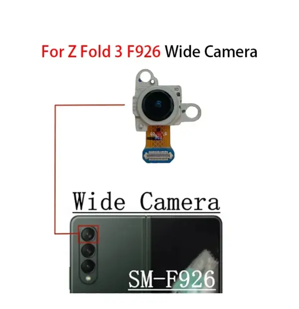 Rear Camera Flex Cable for Samsung Galaxy Z Fold 2 - Image 10