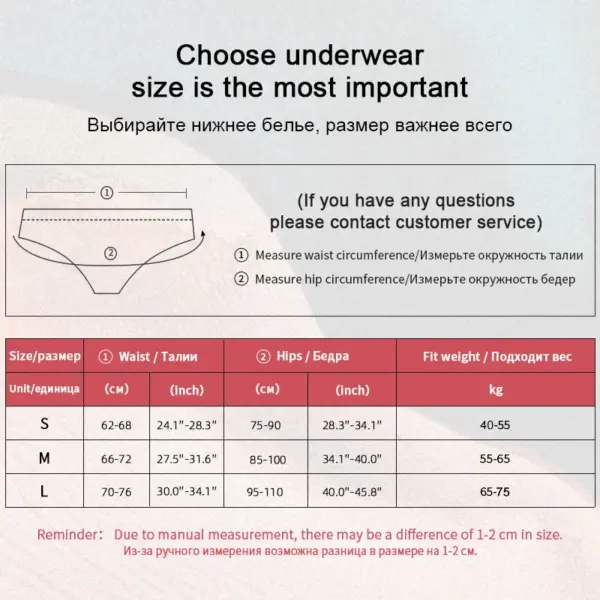 Comfortable Cotton Women's Thongs Set - Image 6