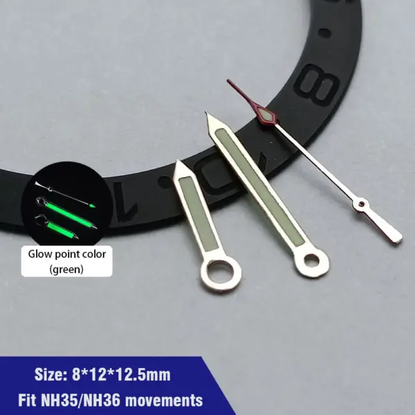 Green Luminescent Hands for NH35 NH36 Sports Watch - Image 19