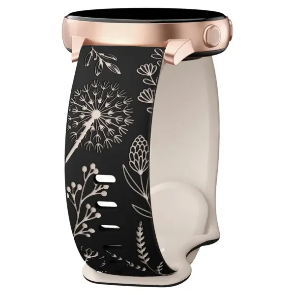 20mm Silicone Dandelion Strap for Samsung Galaxy Watch - Image 8