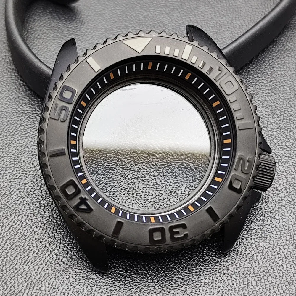 42mm Black Matte Watch Case for NH35 Movement 88 42mm Black Matte Watch Case for NH35 Movement - Image 88
