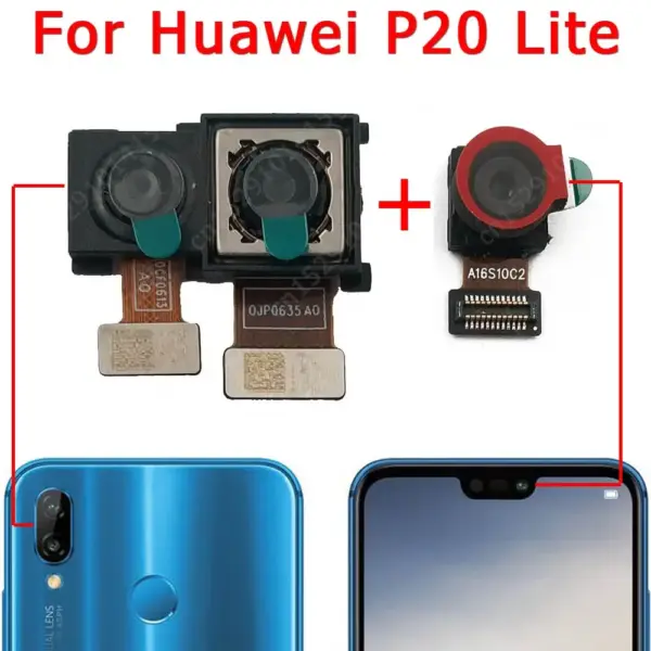 Huawei P20 Pro Lite Rear and Front Camera Module Flex - Image 7
