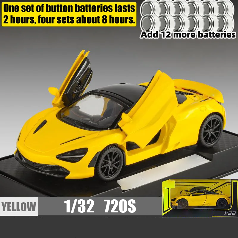 1:32 McLaren 720s Supercar Diecast Model Car 16 1:32 McLaren 720s Supercar Diecast Model Car - Image 16