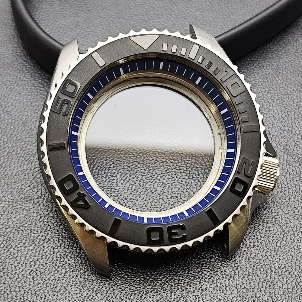 42mm Black Matte Watch Case for NH35 Movement 35 42mm Black Matte Watch Case for NH35 Movement - Image 35