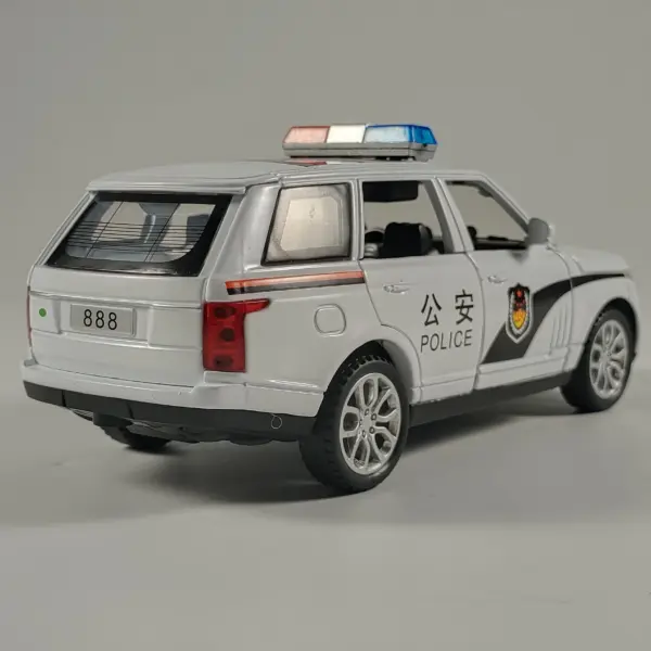 1:32 Land Rover Range Rover Police SUV Diecast Toy - Image 6