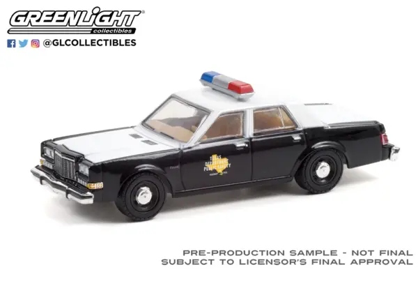 64 Scale 1981 Dodge Diplomat Model Car - Image 3