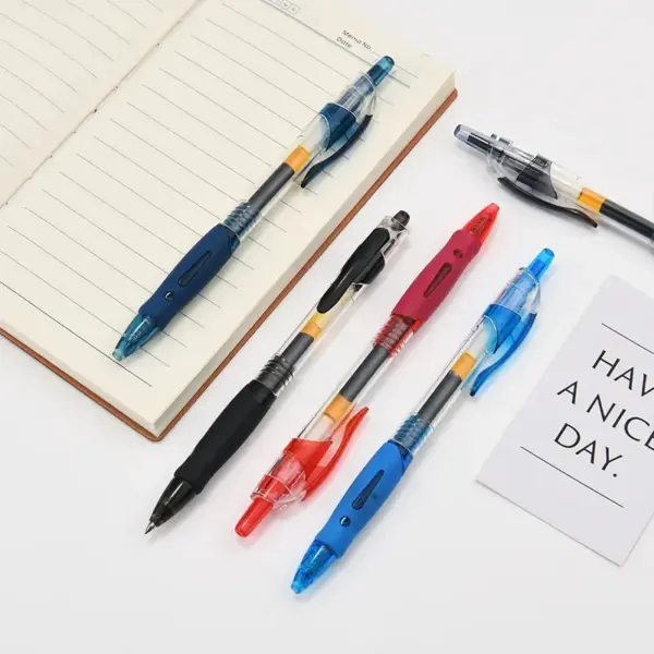 13/30pcs Gel Pen Set with Black, Red, Blue Ink - Image 2