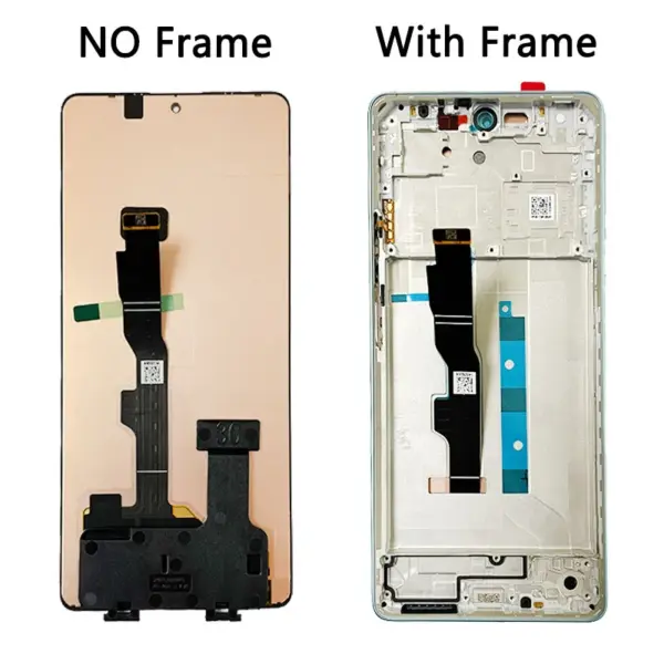 6.67 inches Xiaomi Redmi Note 13 Pro LCD Display with Frame - Image 4
