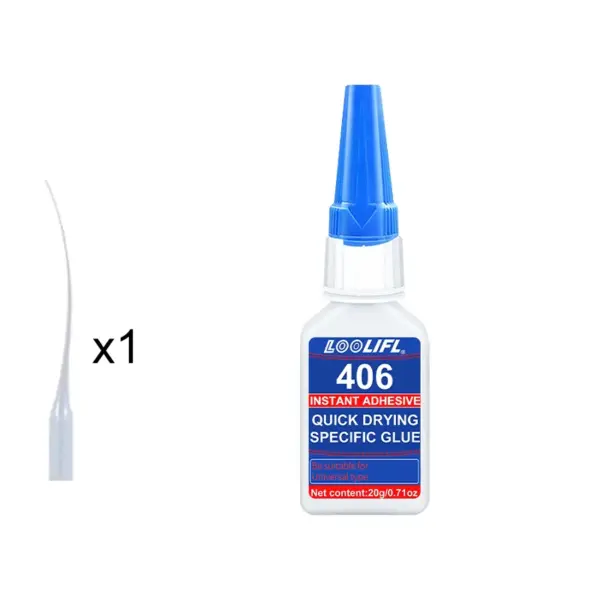 LOOLIFL 406 Professional Clear Super Glue - Image 9