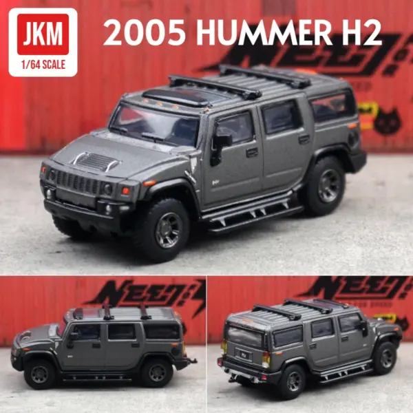 1/64 Hummer H2 SUV Diecast Model Toy Car - Image 8