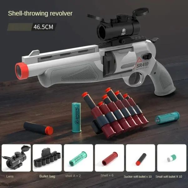 Manual Airsoft Rifle Foam Blaster Toy Gun - Image 9
