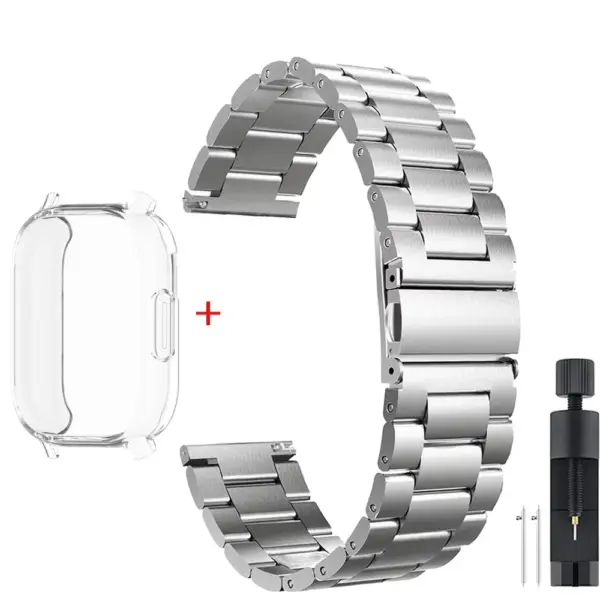 Luxury Metal Strap & TPU Case for Redmi Watch 5 - Image 11