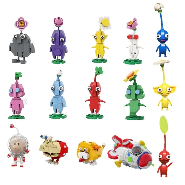 Anime Pikmined Hocotate Olimar Building Set - Image 22