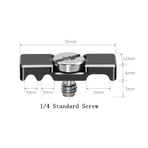 Universal DSLR Camera HDMI Cable Lock Clamp - Image 2