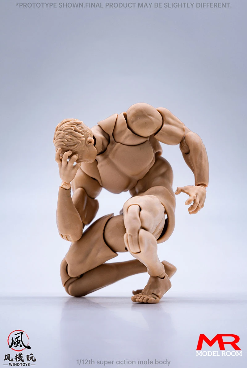 Wind Toys 1/12 Male Action Figure Kit 5 Wind Toys 1/12 Male Action Figure Kit - Image 5