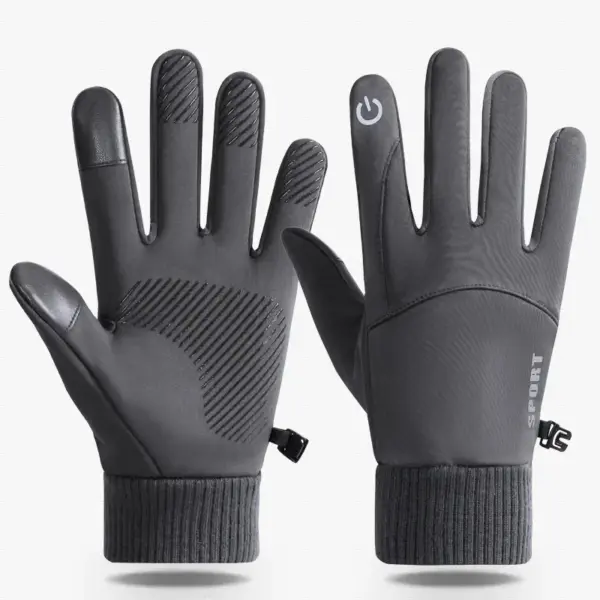 Winter Waterproof Men's Gloves for Cycling and More - Image 7
