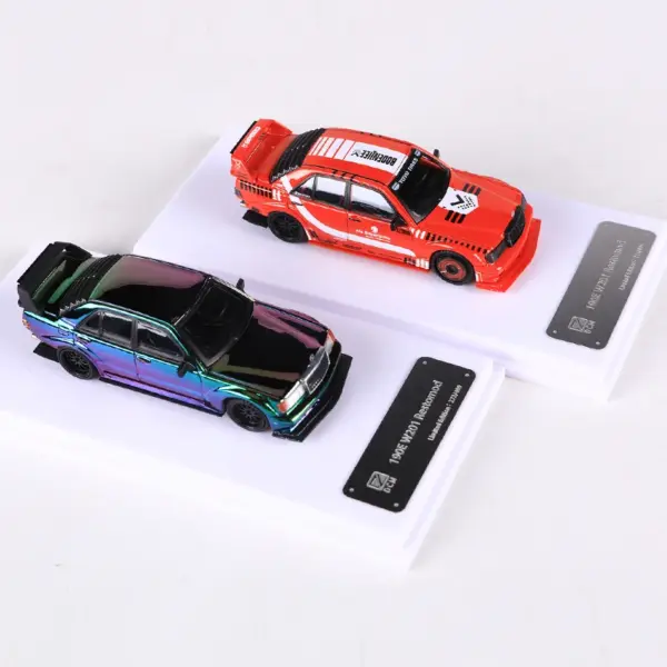DCM 1:64 190E W201 Restomod Model Car - Image 4