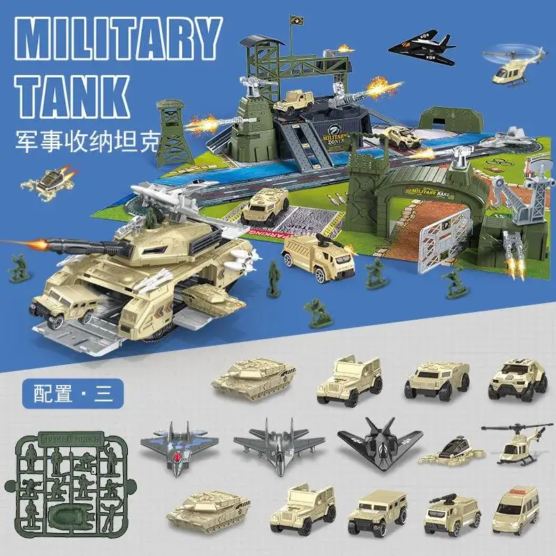 Military Base Tank Toy Set for Kids 7 Military Base Tank Toy Set for Kids - Image 7