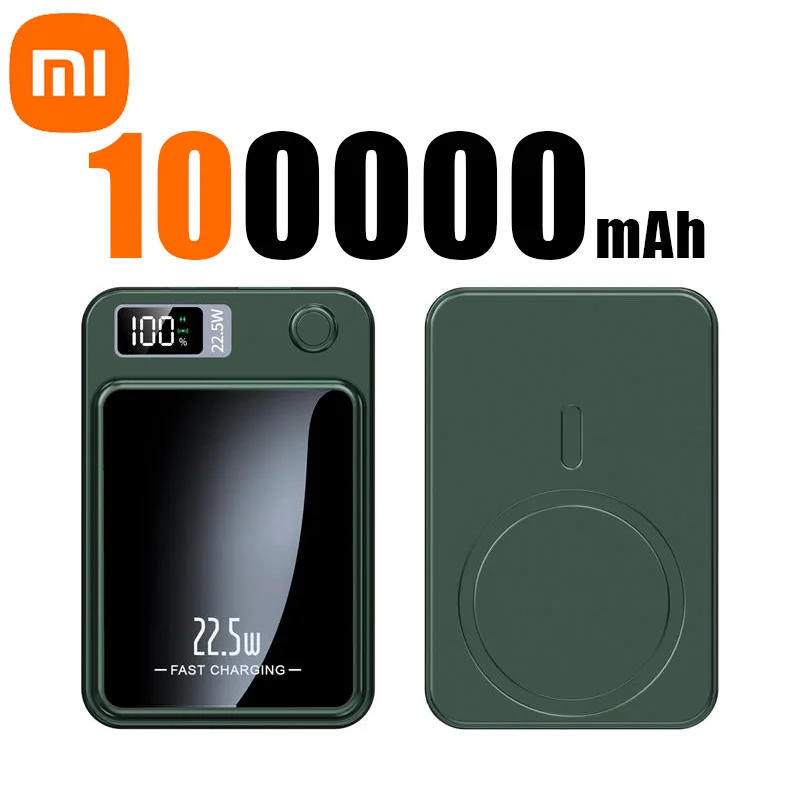 Xiaomi 100000mAh Wireless Magnetic Power Bank Super Fast Charging Ultra Capacity Digital External Battery Power Bank For Iphone 12 Xiaomi 100000mAh Wireless Magnetic Power Bank Super Fast Charging Ultra Capacity Digital External Battery Power Bank For Iphone - Image 12