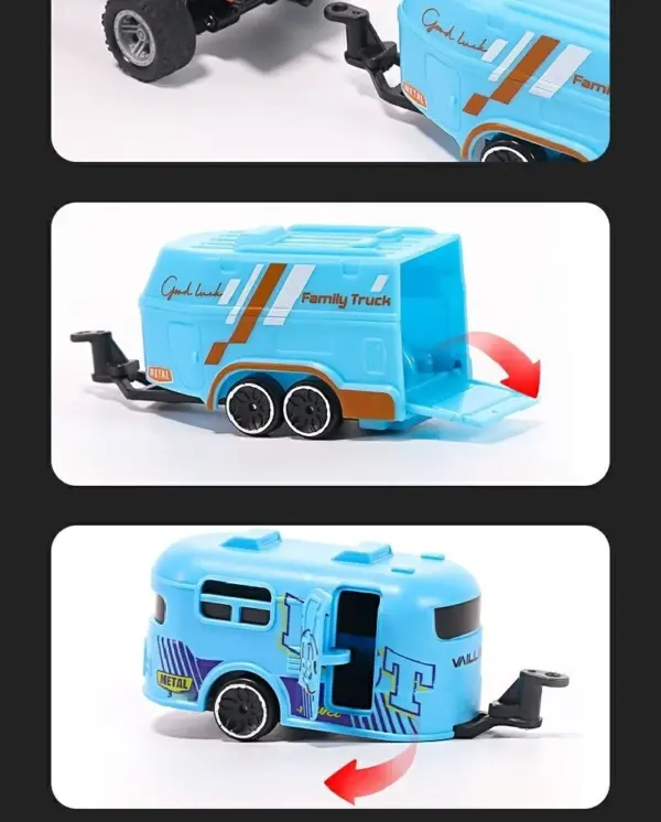 1:64 Off-Road RC Car with Trailer Gift - Image 6