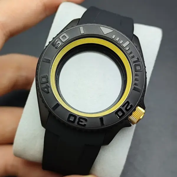 42mm NH35 Stainless Steel Watch Case with Sapphire Glass - Image 38