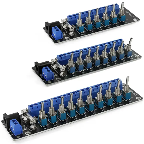 Evemodel 3V-24V Power Distribution Module with Switches - Image 2