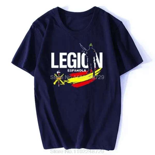 Spanish Legion Mens Cotton T-Shirt Summer Casual - Image 5