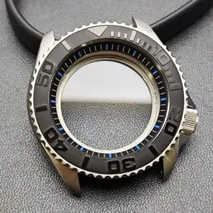 42mm Black Matte Watch Case for NH35 Movement 180 Sf5368bf6c17d40ab8aea2d54384b862fh 2