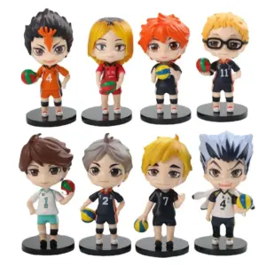 Haikyuu!! PVC Action Figures Set 6 Styles 32 Sf540d80f4b654cc5a79558145a615c51D 2