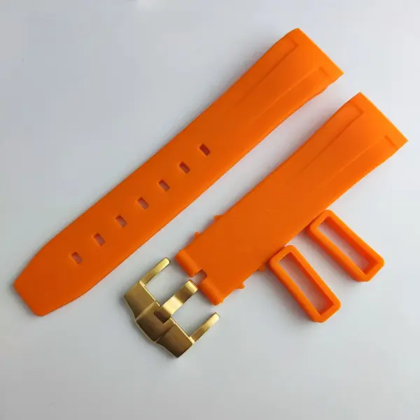 Special 22mm Grey Rubber Watchband for 007 Case - Image 18