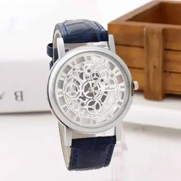 Men's Quartz Hollow Dial Watch D0H66EN - Image 15