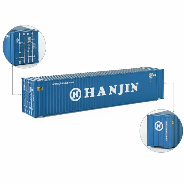 HO Scale 45ft Model Shipping Container C8745 - Image 19