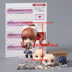 Doki Doki Monika Action Figure 1817 Bandai 13 Sf5c511a44be745d4a761eaf4f2cabc47X