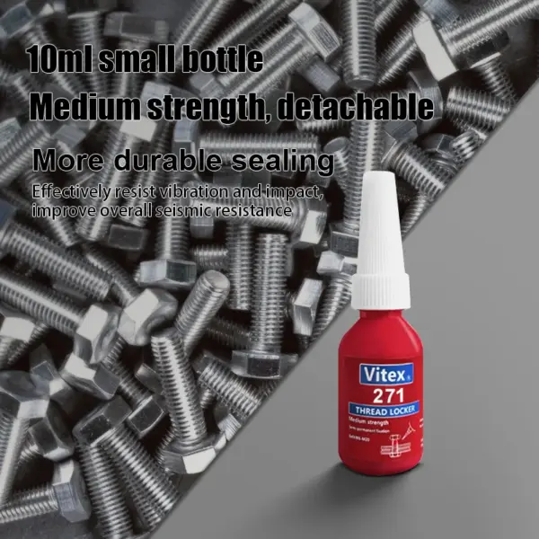 10ml High-Strength Threadlocker Adhesive Blue - Image 4