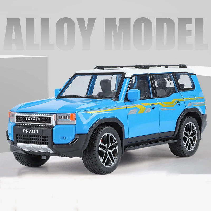 1/24 Toyota Land Cruiser PRADO Alloy Model 7 1/24 Toyota Land Cruiser PRADO Alloy Model - Image 7