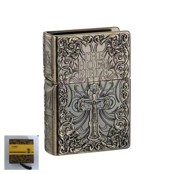 ZORRO Embossed Copper Kerosene Lighter - Image 12