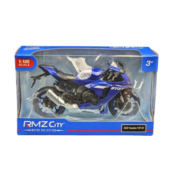 1/12 Yamaha YZF-R1M 2022 Diecast Motorcycle Model - Image 7