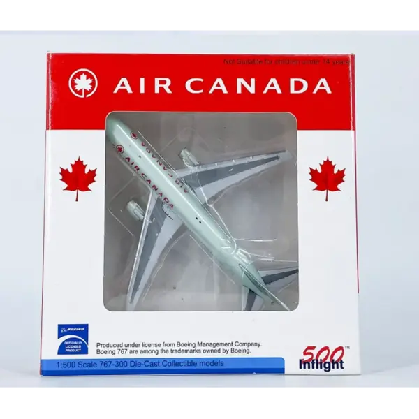 Air Canada B767-300 Alloy Model 1:500 Collection - Image 3