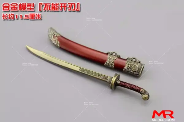 1/12 Scale Mini Soldier Sword for Action Figures - Image 12