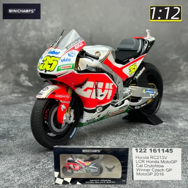 1/12 YZR-M1 RC213V Ducati GP11 Diecast Motorcycle - Image 21